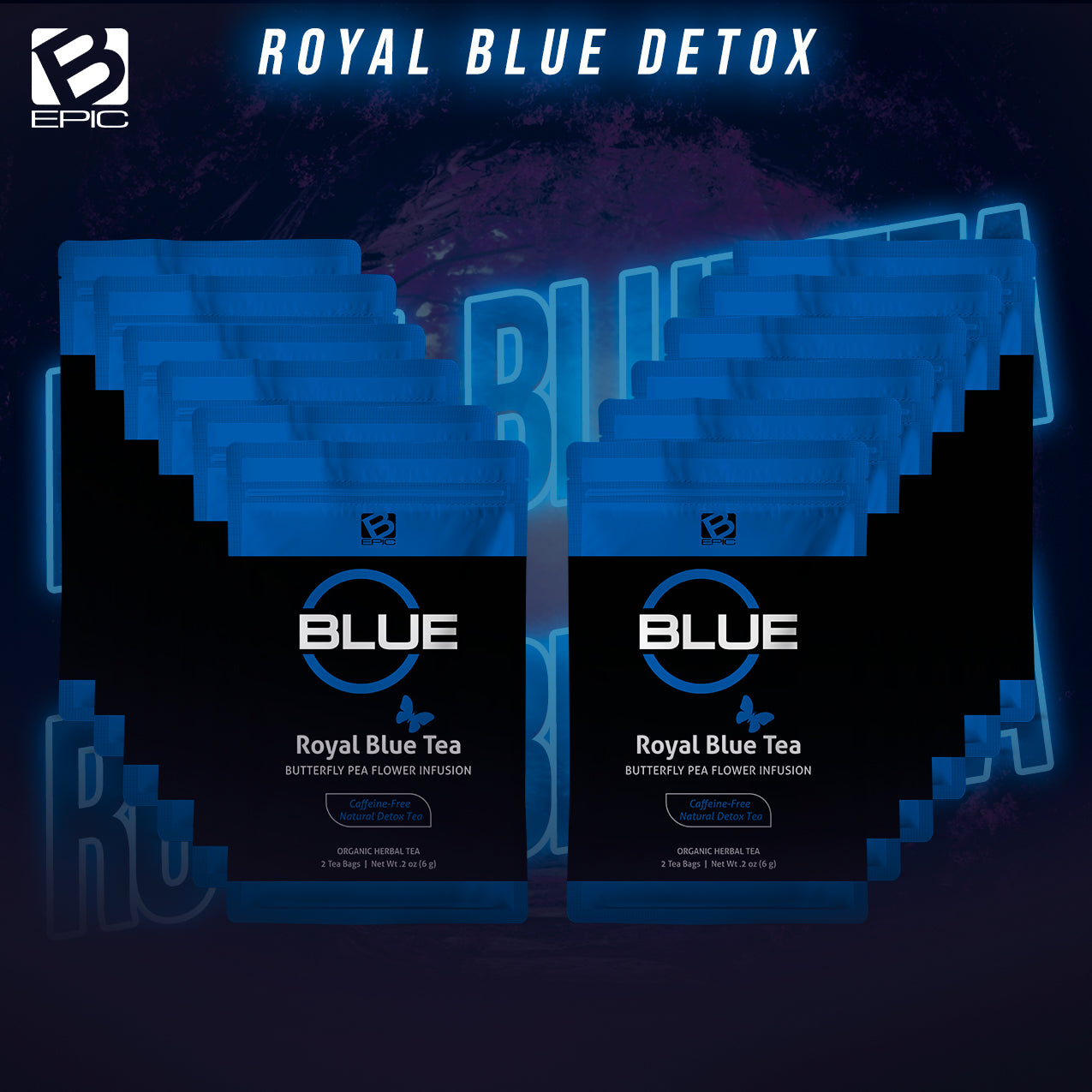 Bepic Royal Blue Tea - 3 Month Supply